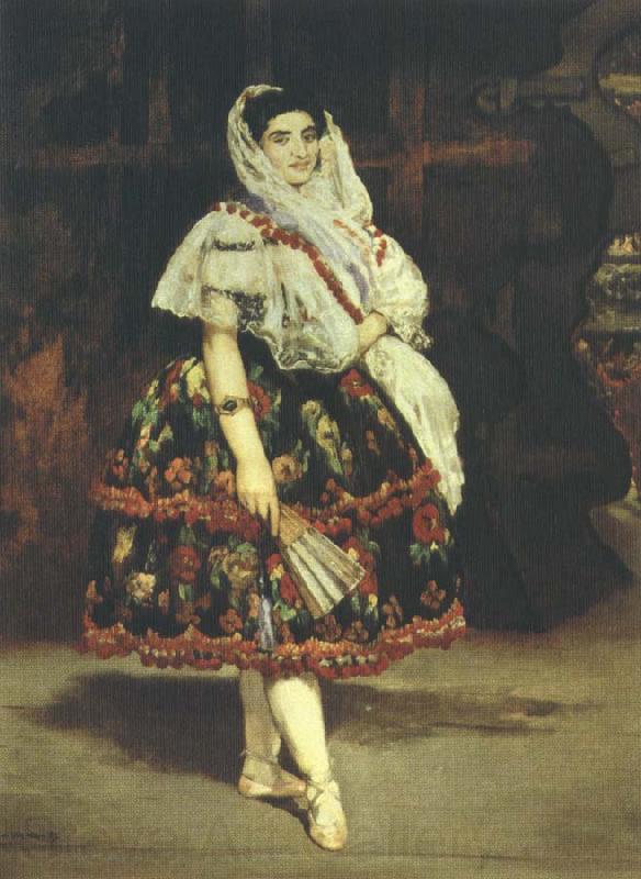 Edouard Manet lola de valence Spain oil painting art